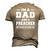 Im A Dad And A Preacher Nothing Scares Me Men Men's 3D T-Shirt Back Print Khaki