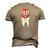 Dental Tooth Hat 4Th Of July Usa Flag Dentist Men's 3D T-Shirt Back Print Khaki
