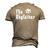 The Dogfather For Proud Dog Fathers Of The Goodest Dogs Men's 3D T-Shirt Back Print Khaki