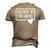 Father Of The Bride Dad Daddy From Bride Daughter Heart Love Men's 3D T-Shirt Back Print Khaki