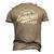 Fathers Day Im Just Here To Embarrass My Kids Men's 3D T-Shirt Back Print Khaki
