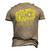 Fiance The Best In The Galaxy Men's 3D T-Shirt Back Print Khaki