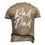 Mens Fun Fathers Day From Son Cool Quote Saying Rad Dad Men's 3D T-Shirt Back Print Khaki