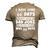 Mens I Have Gone 0 Days Without Making A Dad Joke Fathers Day Men's 3D T-Shirt Back Print Khaki