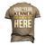 Have No Fear Kenner Is Here Name Men's 3D Print Graphic Crewneck Short Sleeve T-shirt Khaki