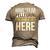 Have No Fear Pellegrini Is Here Name Men's 3D Print Graphic Crewneck Short Sleeve T-shirt Khaki