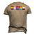 Human Lgbt Flag Gay Pride Month Transgender Men's 3D T-Shirt Back Print Khaki