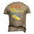 Mens Husband Dad Cornhole Legend Men's 3D T-Shirt Back Print Khaki
