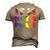 Its Not A Phase Lgbtqia Rainbow Flag Gay Pride Ally Men's 3D T-Shirt Back Print Khaki