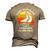 Lake Superior Unsalted Shark Free Men's 3D T-Shirt Back Print Khaki