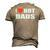 I Love Hot Dads I Heart Hot Dad Love Hot Dads Fathers Day Men's 3D T-Shirt Back Print Khaki