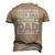 Im Not The Stepdad Im Just The Dad That Stepped Up Men's 3D T-Shirt Back Print Khaki