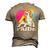 Pansexual Beagle Rainbow Heart Pride Lgbt Dog Lover 56 Beagle Dog Men's 3D T-shirt Back Print Khaki