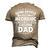 Mens Some People Call Me Mechanic The Most Important Call Me Dad V3 Men's 3D T-shirt Back Print Khaki