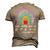 Rainbow We Are On A Break Teacher Off Duty Summer Vacation Men's 3D T-Shirt Back Print Khaki