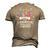 Shenanigans Squad 4Th Of July Gnomes Usa Independence Day Men's 3D T-Shirt Back Print Khaki