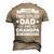 Mens I Have Two Titles Dad And Grandpa Fathers Day For Daddy Men's 3D T-Shirt Back Print Khaki