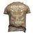 Veteran Us Veteran 204 Navy Soldier Army Military Men's 3D Print Graphic Crewneck Short Sleeve T-shirt Khaki
