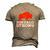 Vintage Pray For Buffalo Buffalo Strong Men's 3D T-Shirt Back Print Khaki