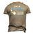 Water Polo Dadwaterpolo Sport Player Men's 3D T-Shirt Back Print Khaki