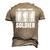 Welcome Home Soldier Usa Warrior Hero Military Men's 3D T-Shirt Back Print Khaki