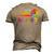 In A World Where You Can Be Anything Be Kind Gay Pride Lgbt Men's 3D T-shirt Back Print Khaki