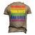 The World Has Bigger Problems Lgbt-Q Pride Gay Proud Ally Men's 3D T-shirt Back Print Khaki