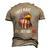 They Hate Us Cuz They Aint Us Bald Eagle 4Th Of July Men's 3D T-shirt Back Print Khaki