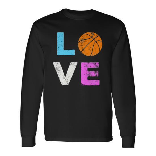 I Love Basketball - Basketball Graphic Tees For Sports T-Shirt