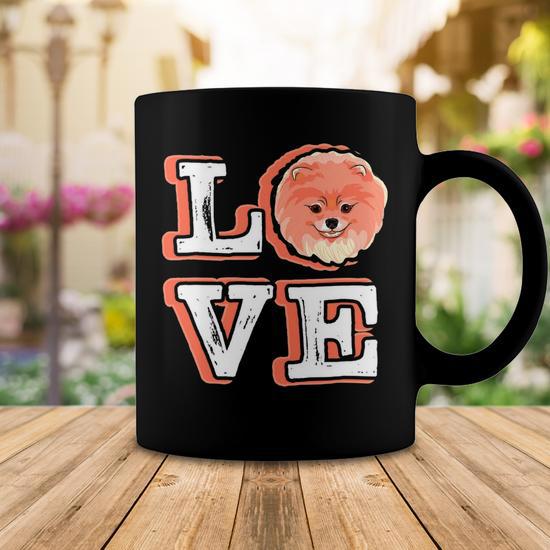 Pomeranian mug hotsell