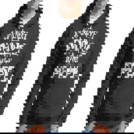 Grandpa Gift My Favorite People Call Me Pepe T-Shirt Men Grandpa Gift My Favorite People Call Me Pepe T-Shirt Men