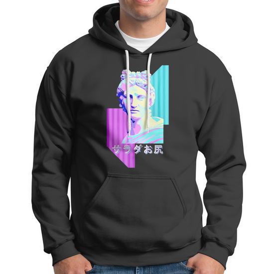 Vaporwave on sale aesthetic hoodie