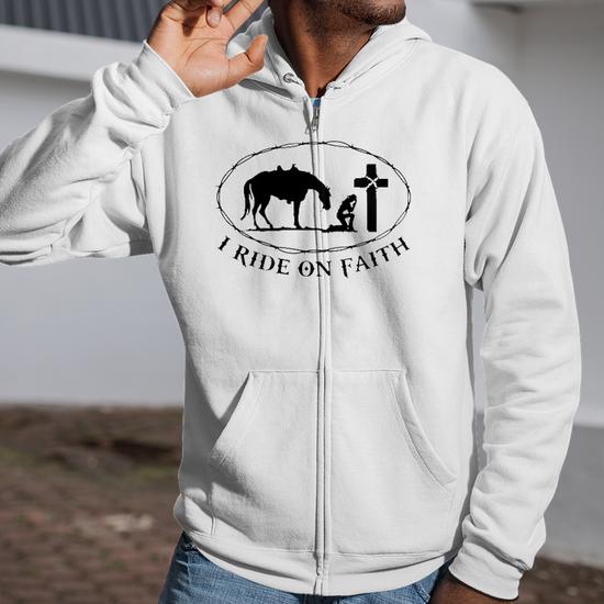 Aesthetic Faith Mens Hoodies
