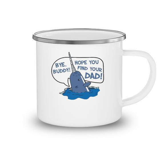 https://i.cloudfable.com/styles/550x550/232.136/White/elf-bye-buddy-hope-you-find-your-dad-narwhal-quote-classic-camping-mug-20220527063017-io5ohtmz.jpg