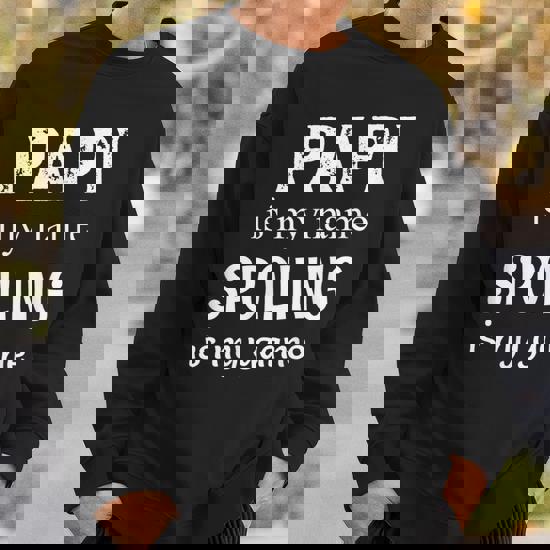 Mens Papi Is My Name French Spanish Latin Grandpa Grandfather