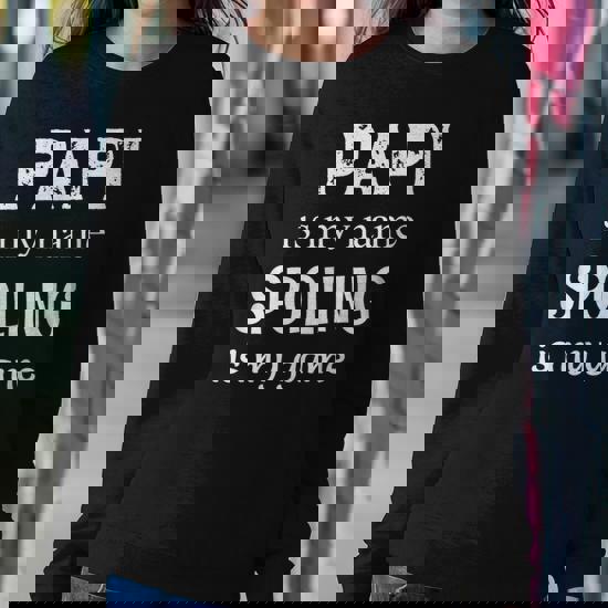 Mens Papi Is My Name French Spanish Latin Grandpa Grandfather