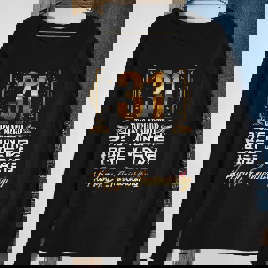 Womens 31st Wedding Anniversary Gift For Her 31 Years Best Wife T-Shirt Womens 31st Wedding Anniversary Gift For Her 31 Years Best Wife T-Shirt