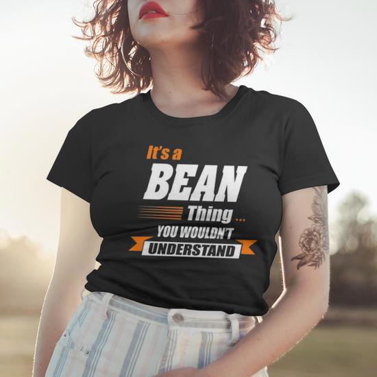 Bean Name Gift Its A Bean Women T-shirt - Seseable