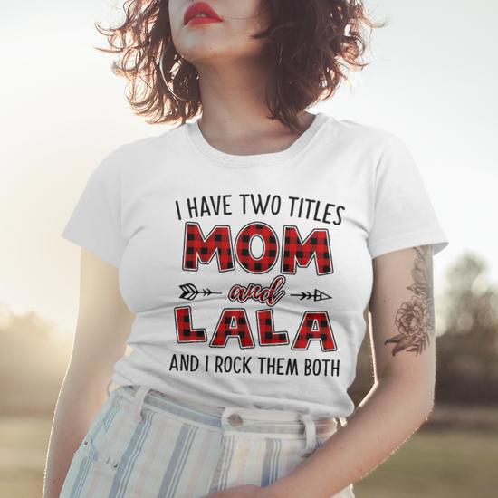 i have two titles mom and grandma and i rock them both