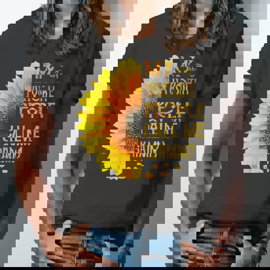 My Favorite People Call Me Grammy T Shirt Gift For Women My Favorite People Call Me Grammy T Shirt Gift For Women