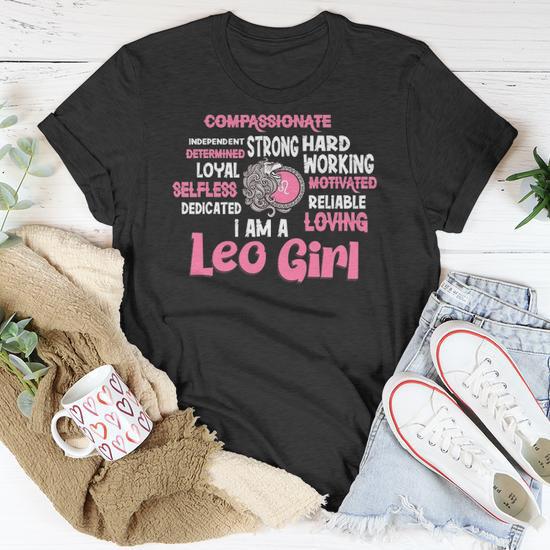 As A Leo Girl Birthday Astrology Zodiac Sign Women Leo Unisex T Shirt Mazezy