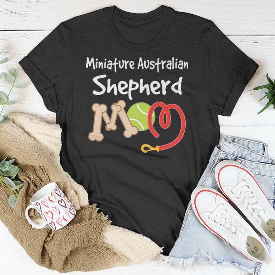 Miniature Australian Shepherd Mom Dog Gift Unisex T Shirt Mazezy