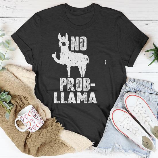 Funny llama t shirts hotsell