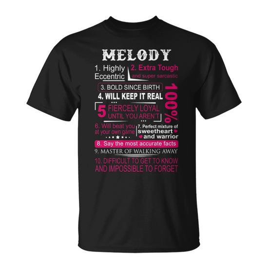 Mister Tee Melodic Tee – T-Shirt Uomo Donna, Girocollo, Cotone Morbido, Vestibilità Comfort, Colore Unico