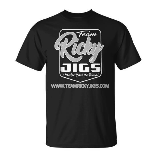 Team Ricky Jigs Crappie Fishing Fools T-shirt - Thegiftio
