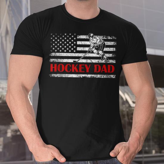 Flag Hockey Dad Gift For Fathers 