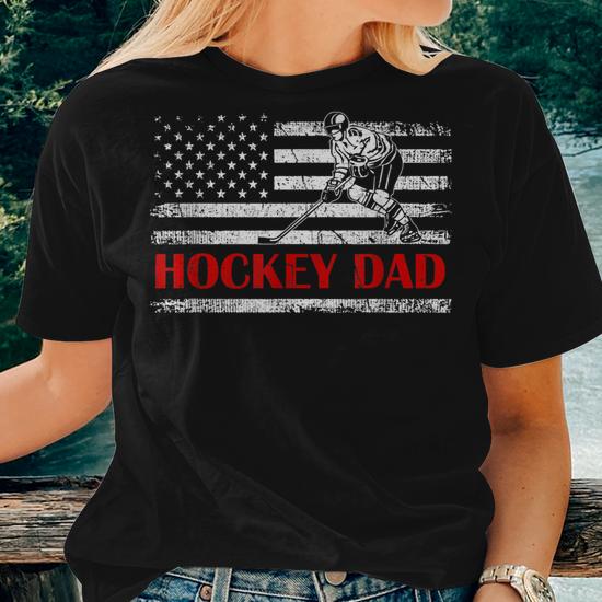Flag Hockey Dad Gift For Fathers 