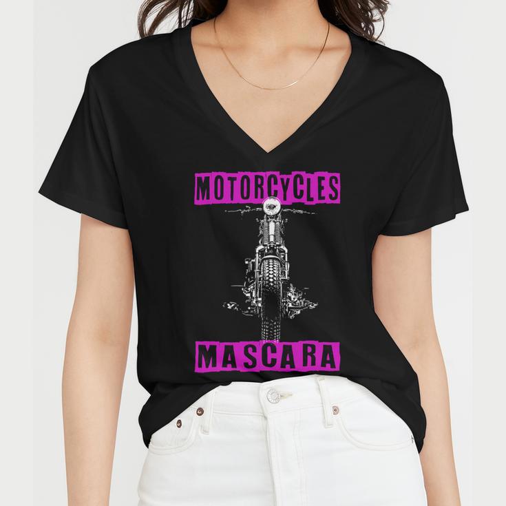 Motorcycles Mascara Memorable Dreaming 465 Shirt Women V-Neck T-Shirt