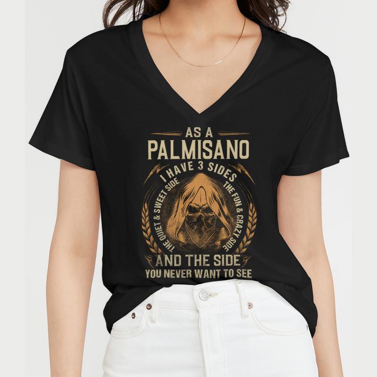 Palmisano Name Shirt Palmisano Family Name Women V-Neck T-Shirt