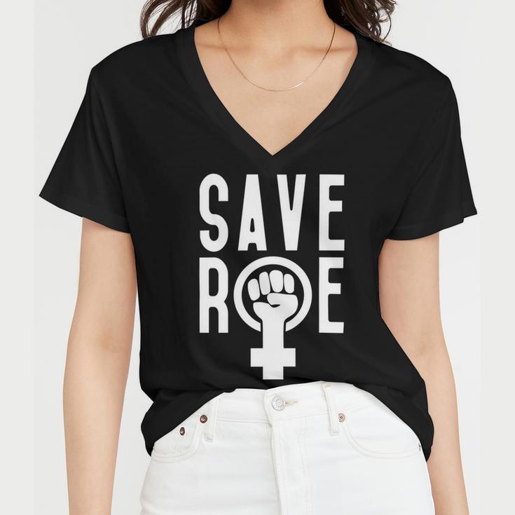 Save Roe Pro Choice 1973 Gift Feminism Tee Reproductive Rights Gift For Activist My Body My Choice Women V-Neck T-Shirt